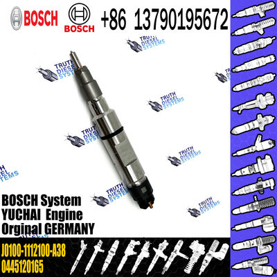 0 445 120 165 Diesel Fuel Injector 0445120165 Common Rail Injector 0445 120 165 For YUICHAI YC6J EU4 J0100-1112100-A38