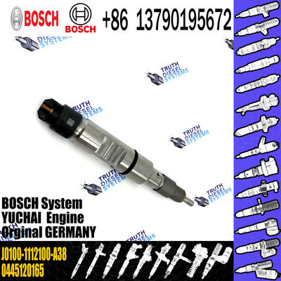 0 445 120 165 Diesel Fuel Injector 0445120165 Common Rail Injector 0445 120 165 For YUICHAI YC6J EU4 J0100-1112100-A38