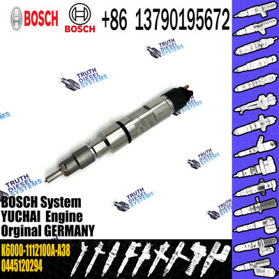 High Quality Diesel Common Rail Fuel Injector 0445120294 K6000-1112100A-A38 For Yuchai