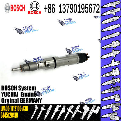 common rail injector 0445120252 5263315 for Cummins industrial engines diesel fuel injector 4981126 0445120252
