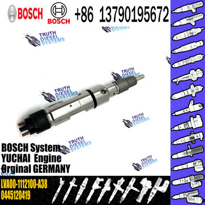 common rail injector 0445120252 5263315 for Cummins industrial engines diesel fuel injector 4981126 0445120252