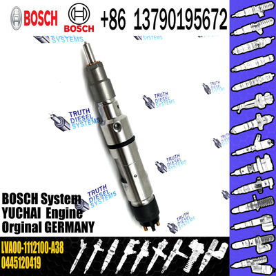 common rail injector 0445120252 5263315 for Cummins industrial engines diesel fuel injector 4981126 0445120252