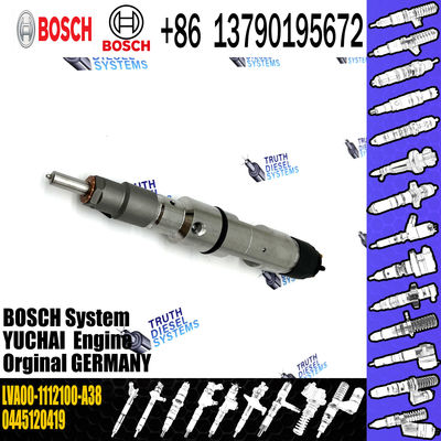 common rail injector 0445120252 5263315 for Cummins industrial engines diesel fuel injector 4981126 0445120252