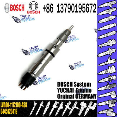 common rail injector 0445120252 5263315 for Cummins industrial engines diesel fuel injector 4981126 0445120252