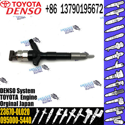 New Diesel Fuel Injector 23670-0L020 095000-5440 For Toyota Hilux 1KD Engine