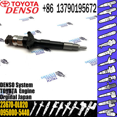 New Diesel Fuel Injector 23670-0L020 095000-5440 For Toyota Hilux 1KD Engine