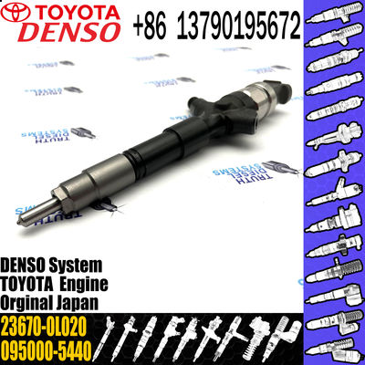 New Diesel Fuel Injector 23670-0L020 095000-5440 For Toyota Hilux 1KD Engine