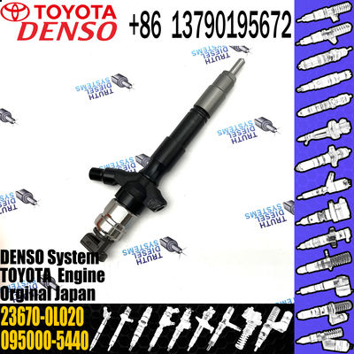 New Diesel Fuel Injector 23670-0L020 095000-5440 For Toyota Hilux 1KD Engine