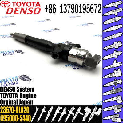 New Diesel Fuel Injector 23670-0L020 095000-5440 For Toyota Hilux 1KD Engine