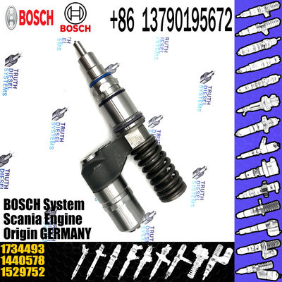 Common rail diesel engine parts fuel injector 1734493 diesel fuel injector 1734493 for SCANIA
