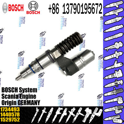 Common rail diesel engine parts fuel injector 1734493 diesel fuel injector 1734493 for SCANIA