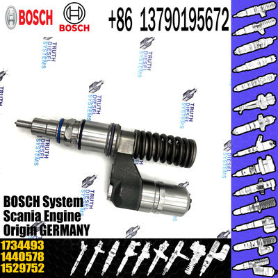 Common rail diesel engine parts fuel injector 1734493 diesel fuel injector 1734493 for SCANIA