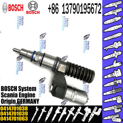 high quality Auto Parts Fuel Injector 0414701038 0414701063 1766553 Common Rail Injector 0414701038