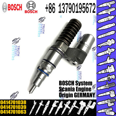 high quality Auto Parts Fuel Injector 0414701038 0414701063 1766553 Common Rail Injector 0414701038