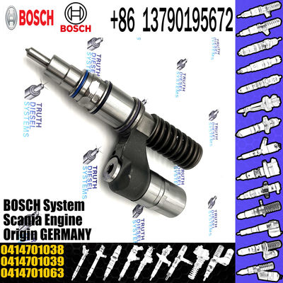 high quality Auto Parts Fuel Injector 0414701038 0414701063 1766553 Common Rail Injector 0414701038