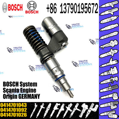 0414701092 1734493 0414701043 Unit Injector DC09 DC13 Engine Fuel Injector 0414701092 1734493 0414701043