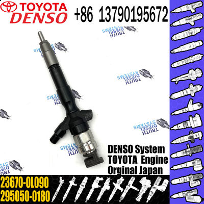 295050-0180 Common Rail Fuel Injector OEM For TOYOTA Hilux 2KD-FTV