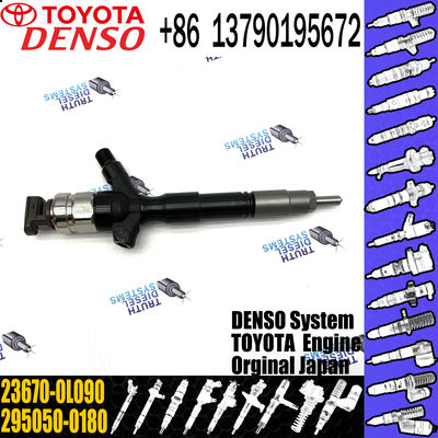 295050-0180 Common Rail Fuel Injector OEM For TOYOTA Hilux 2KD-FTV