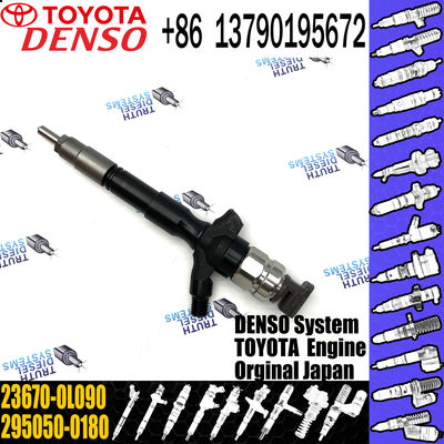 295050-0180 Common Rail Fuel Injector OEM For TOYOTA Hilux 2KD-FTV