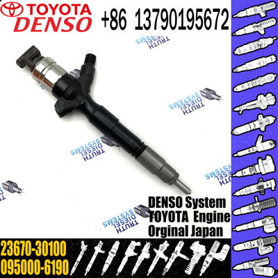 23670-30100 TOYOTA Fuel Injector Common Rail For TOYOTA HILUX 2KD-FTV Engine