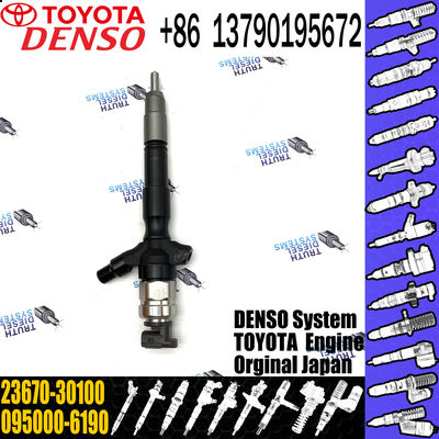 23670-30100 TOYOTA Fuel Injector Common Rail For TOYOTA HILUX 2KD-FTV Engine