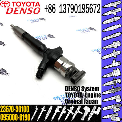 23670-30100 TOYOTA Fuel Injector Common Rail For TOYOTA HILUX 2KD-FTV Engine