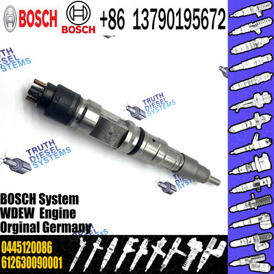 0445120086 Injector Common Rail Injection 0 445 120 086 265 266 127 Diesel Oil Injectors For Bosch Dci11-MS6.3/ZD30K