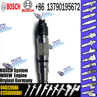 0445120086 Injector Common Rail Injection 0 445 120 086 265 266 127 Diesel Oil Injectors For Bosch Dci11-MS6.3/ZD30K