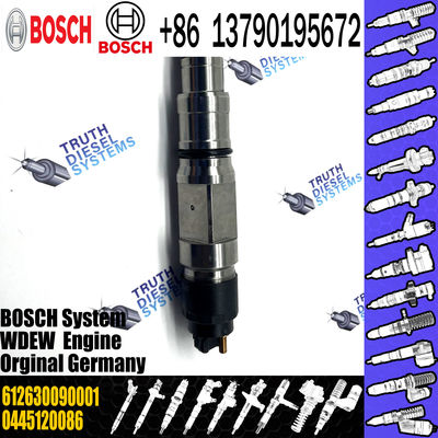 Diesel Common Rail Fuel Injector 0 445 120 086 612630090001 for WEICHAI POWER