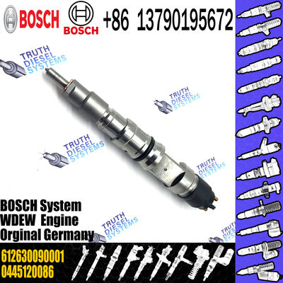 Diesel Common Rail Fuel Injector 0 445 120 086 612630090001 for WEICHAI POWER