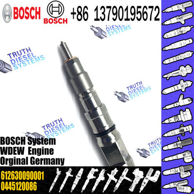 Diesel Common Rail Fuel Injector 0 445 120 086 612630090001 for WEICHAI POWER