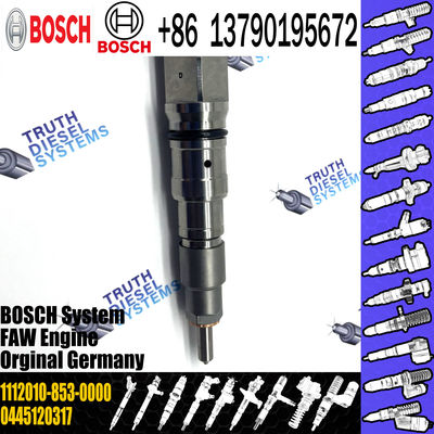 common rail injector 0445120252 5263315 for Cummins industrial engines diesel fuel injector 4981126 0445120252