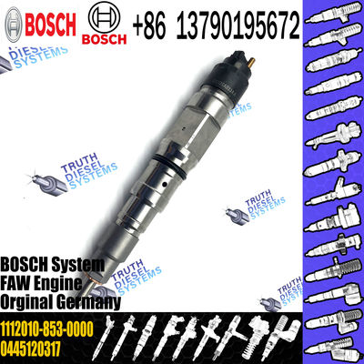 common rail injector 0445120252 5263315 for Cummins industrial engines diesel fuel injector 4981126 0445120252