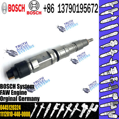 0445 120 324 Good Quality Auto Common Rail Diesel Fuel Injector 0445120324 for FAW Tin firewood 6DF(470)-EU4