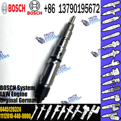 0445 120 324 Good Quality Auto Common Rail Diesel Fuel Injector 0445120324 for FAW Tin firewood 6DF(470)-EU4
