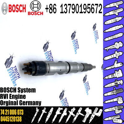 common rail injector 0445120252 5263315 for Cummins industrial engines diesel fuel injector 4981126 0445120252