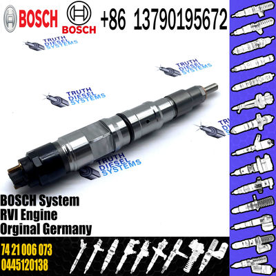 common rail injector 0445120252 5263315 for Cummins industrial engines diesel fuel injector 4981126 0445120252