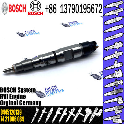 Diesel Fuel Injector Common Rail Injector 0445120138 0445120139 3801246 for Cummins