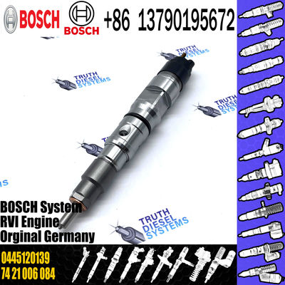 Diesel Fuel Injector Common Rail Injector 0445120138 0445120139 3801246 for Cummins
