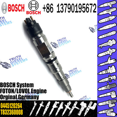 Diesel Fuel Common Rail Injector 0445120192 0445120264 For Cummins Foton