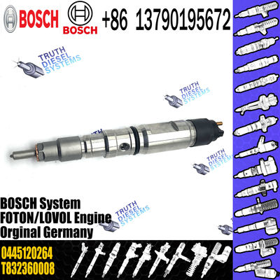 Diesel Fuel Common Rail Injector 0445120192 0445120264 For Cummins Foton