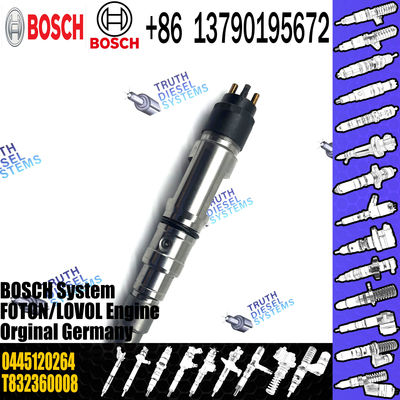Diesel Fuel Common Rail Injector 0445120192 0445120264 For Cummins Foton