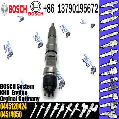 Diesel fuel Injector assembly common rail injector 0445120424 for diesel engine