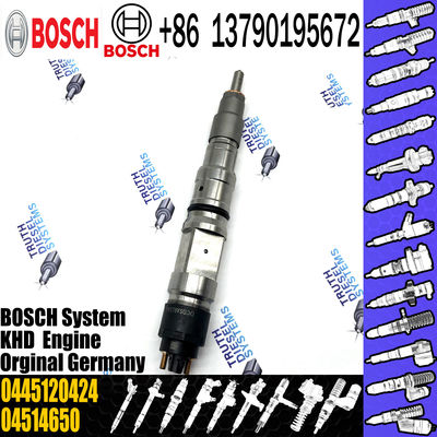 Diesel fuel Injector assembly common rail injector 0445120424 for diesel engine