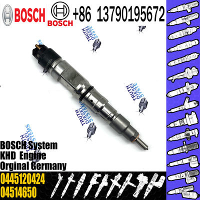 Diesel fuel Injector assembly common rail injector 0445120424 for diesel engine