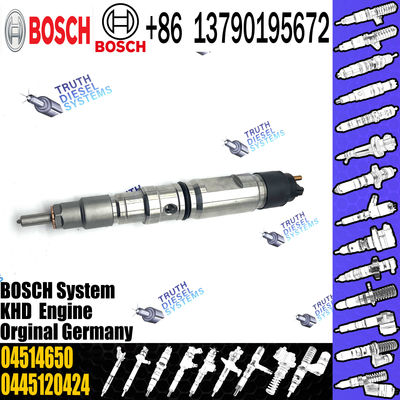 common rail injector 0445120252 5263315 for Cummins industrial engines diesel fuel injector 4981126 0445120252