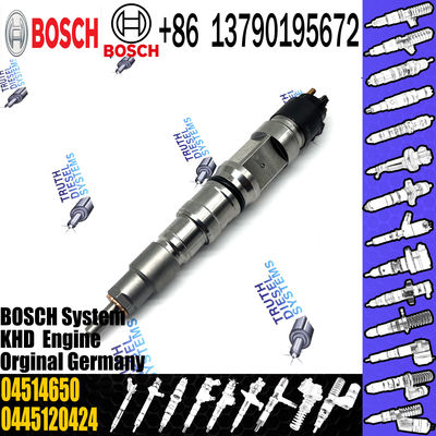 common rail injector 0445120252 5263315 for Cummins industrial engines diesel fuel injector 4981126 0445120252
