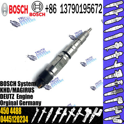 common rail injector 0445120252 5263315 for Cummins industrial engines diesel fuel injector 4981126 0445120252