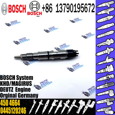 common rail injector 0445120252 5263315 for Cummins industrial engines diesel fuel injector 4981126 0445120252
