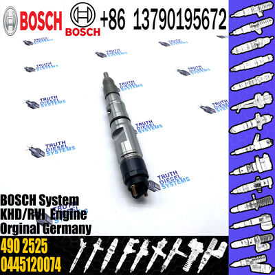 common rail injector 0445120252 5263315 for Cummins industrial engines diesel fuel injector 4981126 0445120252